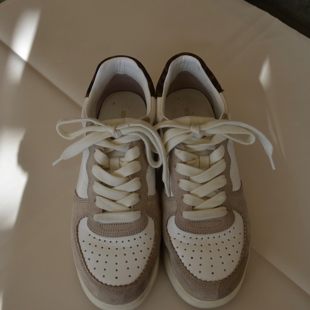 Veronica Beard Lennox Leopard Sneakers - Picture 3 of 7